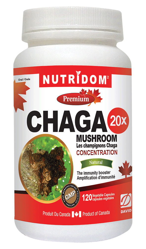 Chaga Mushroom Capsules 500mg